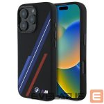 Muu telefoni lisavarustus BMW  BMW Silicone Random Lines MagSafe Case for iPhone 16 Pro Max - Black 