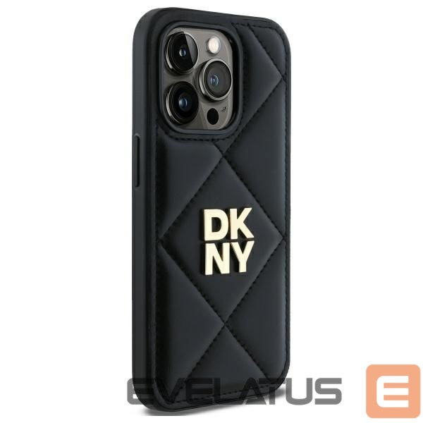 Muu telefoni lisavarustus DKNY DKNY Quilted Stack Logo iPhone 14 Pro Max Case - Black