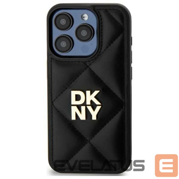 Muu telefoni lisavarustus DKNY DKNY Quilted Stack Logo iPhone 15 Case - Black
