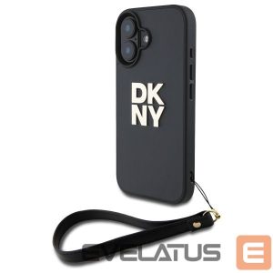 Muu telefoni lisavarustus DKNY  DKNY Wrist Strap Stock Logo iPhone 16 Case - Black 