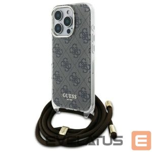 Muu telefoni lisavarustus Guess  Guess Crossbody Cord 4G Print Case for iPhone 16 Pro - Brown 