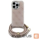 Muu telefoni lisavarustus Guess  Guess Crossbody Cord 4G Print iPhone 16 Case - Pink 