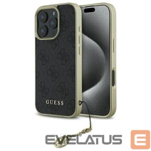Muu telefoni lisavarustus Guess  Guess 4G Charms Collection case for iPhone 16 Pro Max - black 