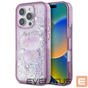 Muu telefoni lisavarustus Hello Kitty  Hello Kitty Liquid Glitter 50TH Anniversary Party iPhone 16 Pro Max Case - Purple 