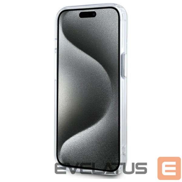 Muu telefoni lisavarustus Karl Lagerfeld Karl Lagerfeld KLHMP14SHLSKCH iPhone 14 6.1" white/white hardcase IML Metal Karl&Choupette Head MagSafe