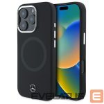 Muu telefoni lisavarustus Mercedes-Benz  Mercedes Silicone Tonal Logo MagSafe iPhone 16 Pro Case - Black 
