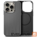 Muu telefoni lisavarustus Mercedes-Benz  Mercedes Silicone Vertical Tonal Stripes MagSafe Case for iPhone 16 Pro Max - Gray 