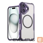 Tagakaaned Hurtel  Leading Series MagSafe Silicone Case for iPhone 16 - Purple 