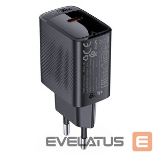 Adaptrid Acefast  Acefast A82 Charger Network GaN USB-C PD 20W - Black Black