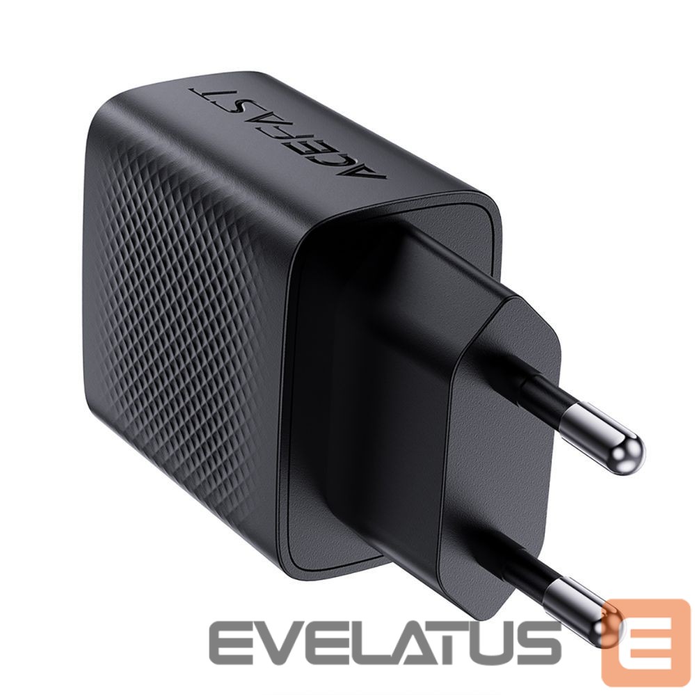 Adaptrid Acefast Acefast A82 Charger Network GaN USB-C PD 20W - Black Black
