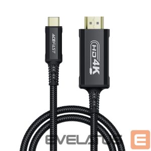 Kaabel Acefast  Acefast C1 USB-C/HDMI Video Cable 4K 60Hz HDR 1.8m - Black 