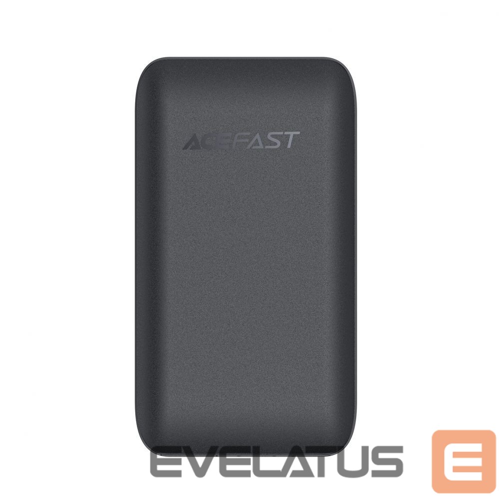 Adaptrid Acefast Acefast A100 65W GaN 2 USB-C+ USB-A Charger Ultra Slim - Black