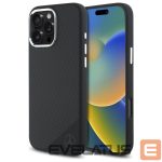 Muu telefoni lisavarustus Mercedes-Benz  Mercedes MEHMP16L23SUGDK iPhone 16 Pro 6.3" black/black hardcase Silicone Tonal Logo Wood Pattern MagSafe 