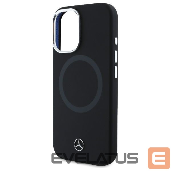 Muu telefoni lisavarustus Mercedes-Benz Mercedes MEHMP16S23SUTTK iPhone 16 6.1" black/black hardcase Silicone Tonal Logo MagSafe