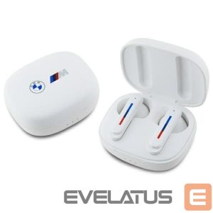 Muu telefoni lisavarustus BMW  BMW Bluetooth headphones BMBEMIATP20LOH TWS + docking station white/white Printed Logos 