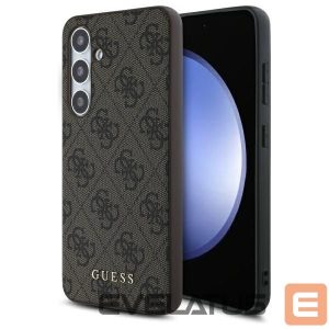 Muu telefoni lisavarustus Guess  Guess GUHCS24FEG4GFBR S24 FE S721 brown/brown hardcase 4G Metal Gold Logo 