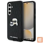 Muu telefoni lisavarustus Karl Lagerfeld  Karl Lagerfeld KLHCS24FEPGKLKCPK Sam S24 FE S721 black/black hardcase Monogram Karl&Chaoupette Head Pin 