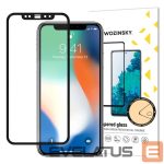 Kaitseklaasid Wozinsky  Wozinsky super tough full glue tempered glass full screen with frame case friendly Apple iphone xr / iphone 11 black 
