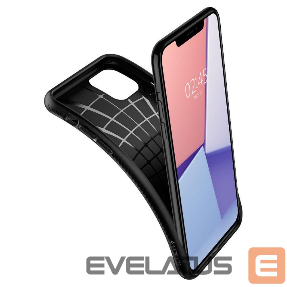 Tagakaaned Spigen Spigen Liquid Air iPhone 11 Case - Matte Black