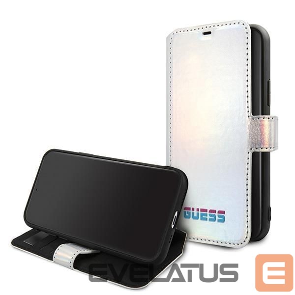 Tagakaaned Guess Guess GUFLBKN58BLD iPhone 11 Pro silver/silver book Iridescent