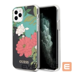 Tagakaaned Guess  Guess GUHCN58IMLFL01 iPhone 11 Pro black/black N°1 Flower Collection