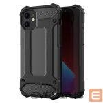 Tagakaaned Hurtel  Hybrid Armor Case Tough Rugged Cover for iPhone 12 Pro Max black 