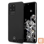 Tagakaaned Mercedes-Benz  Mercedes MEHCS69SILSB S20 Ultra G988 hard case black/black Silicone Line 