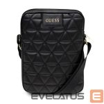 Universaal spordiümbris Guess  Guess Torba GUTB10QLBK 10" czarna/black Quilted Tablet Bag 