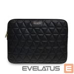 Tagakaaned Guess  Guess Quilted cover for a 13" laptop - black 