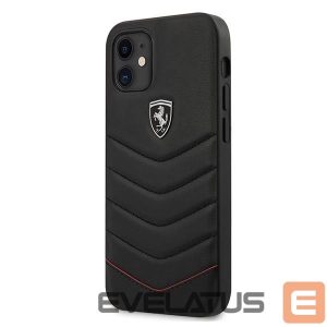 Tagakaaned Ferrari  Ferrari FEHQUHCP12SBK iPhone 12 mini 5.4" black/black hardcase Off Track Quilted