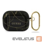 Tagakaaned Guess  Guess GUACAPTPUCHBK AirPods Pro cover black/black Gold Chain Collection 
