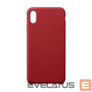 Tagakaaned Hurtel - ECO Leather case cover for iPhone 12 mini red 