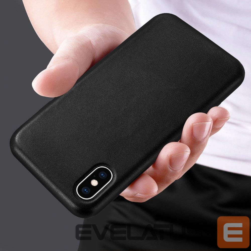Tagakaaned Hurtel - ECO Leather case cover for iPhone 12 mini red