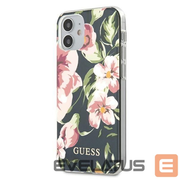 Tagakaaned Guess Guess GUHCP12SIMLFL03 iPhone 12 mini 5.4" navy/navy N°3 Flower Collection