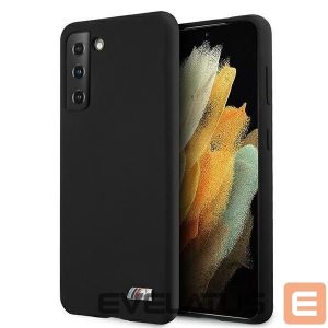 Tagakaaned BMW  BMW Silicone M Collection Case for Samsung Galaxy S21+ - Black 