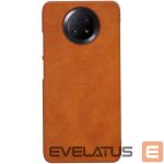 Tagakaaned Nillkin  Nillkin Qin leather holster case for Xiaomi Redmi Note 9T 5G brown 