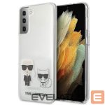 Tagakaaned Karl Lagerfeld  Karl Lagerfeld Karl&Choupette Case for Samsung Galaxy S21+ - Transparent 