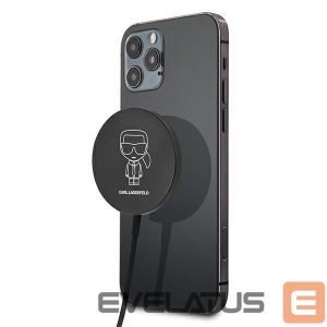 Adaptrid Karl Lagerfeld  Karl Lagerfeld 15W Wireless Charger with MagSafe - Black 