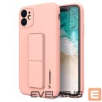 Tagakaaned Wozinsky  Wozinsky Kickstand Case silicone case with stand Samsung Galaxy A32 4G pink 