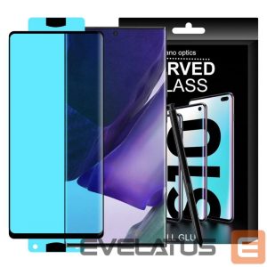Kaitseklaasid Hurtel  3D Edge Nano Flexi Glass Hybrid Full Screen Protector with frame for Samsung Galaxy S21+ 5G (S21 Plus 5G) black 