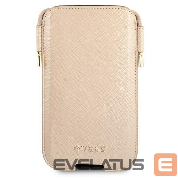 Tagakaaned Guess Guess Handbag GUHCP12MSAPSLG 6.1" gold/gold Saffiano