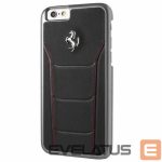 Tagakaaned Ferrari  Ferrari Hardcase FESEHCP6BKR iPhone 6/6S 488 black/red stiching