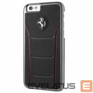 Tagakaaned Ferrari  Ferrari Hardcase FESEHCP6BKR iPhone 6/6S 488 black/red stiching