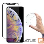 Kaitseklaasid Wozinsky - Wozinsky Full Cover Flexi Nano Glass Hybrid Screen Protector with frame for iPhone 13 mini transparent 