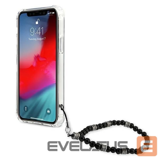 Tagakaaned Guess Guess GUHCP12LKPSBK iPhone 12 Pro Max 6.7" Transparent hardcase Black Pearl