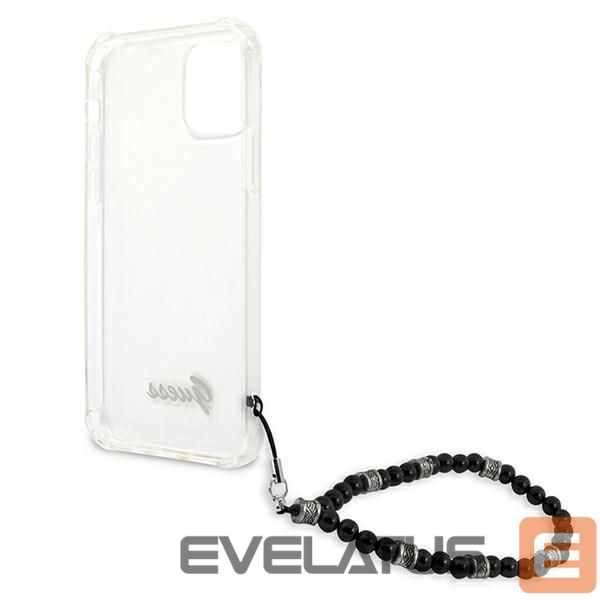 Tagakaaned Guess Guess GUHCP12LKPSBK iPhone 12 Pro Max 6.7" Transparent hardcase Black Pearl