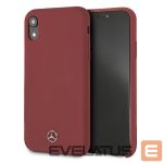 Tagakaaned Mercedes-Benz  Mercedes Silicone Line iPhone Xr Case - Red 
