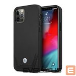 Tagakaaned BMW  BMW Leather Perforate Case for iPhone 12 Pro Max - Black 