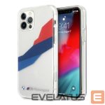Tagakaaned BMW  BMW Motorsport Tricolor Case for iPhone 12 Pro Max - Transparent 