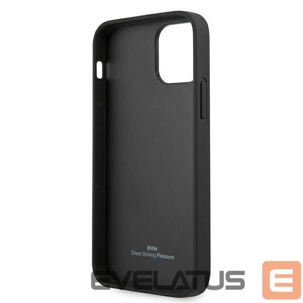 Tagakaaned BMW BMW Leather Deboss case for iPhone 12 mini - black